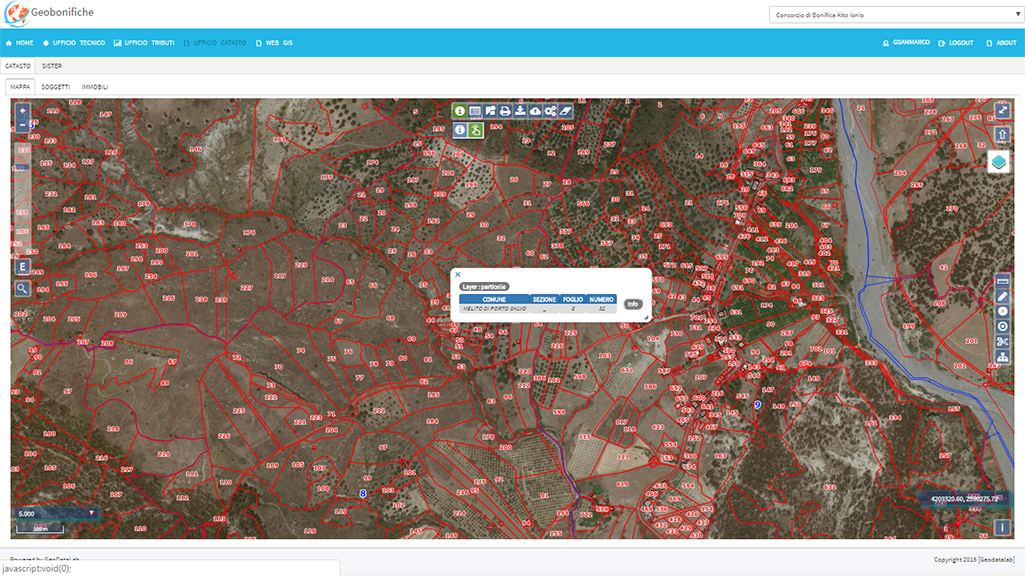 Cartografia catasto